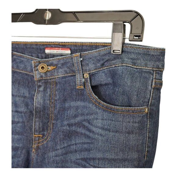 EUC Tommy Hilfiger Denim Moulante Skinny Leg Jeans‎ Mid Rise Blue Sz 8 - Picture 5 of 7